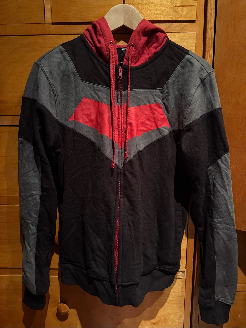 DC Comics Batman Arkham Knight Red Hood Costume Hoodie